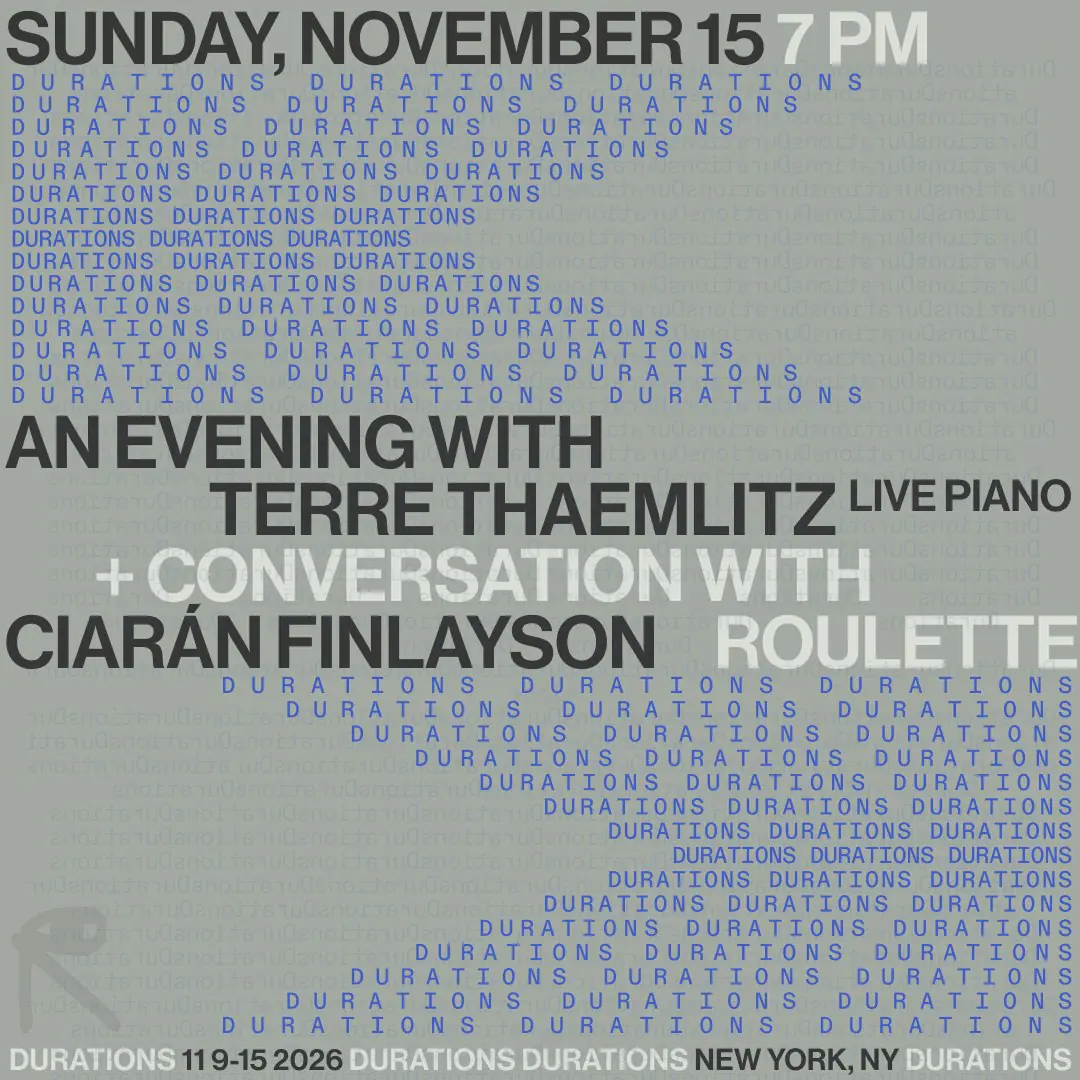DURATIONS: Yu Su, Ghost Dubs [Live], K Wata [Live], Ayanna Heaven