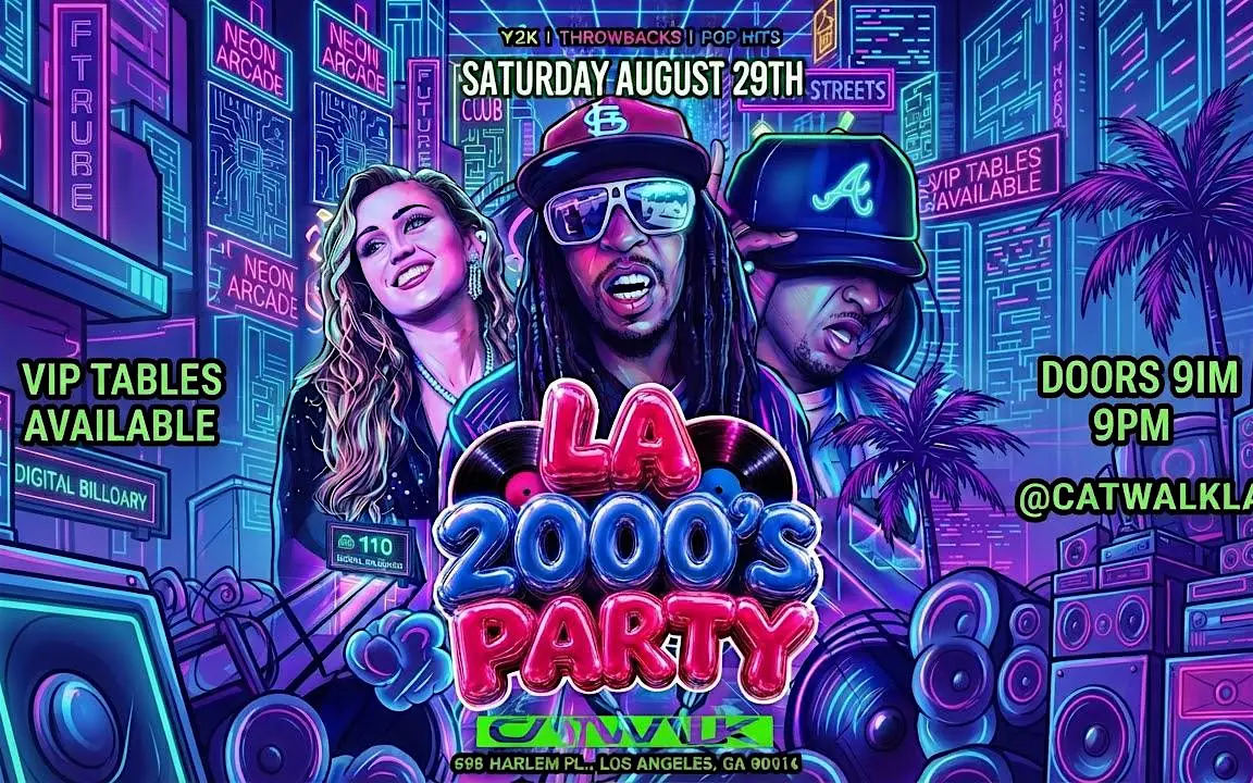 18+ SATURDAY LA 2000'S PARTY @ CATWALK DTLA FREE WITH RSVP