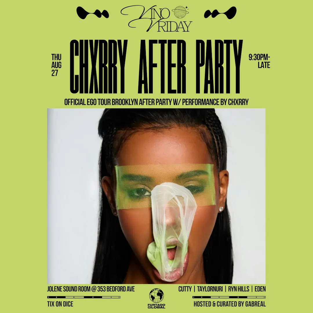 Vino Vriday: Chxrry Official Brooklyn After Party