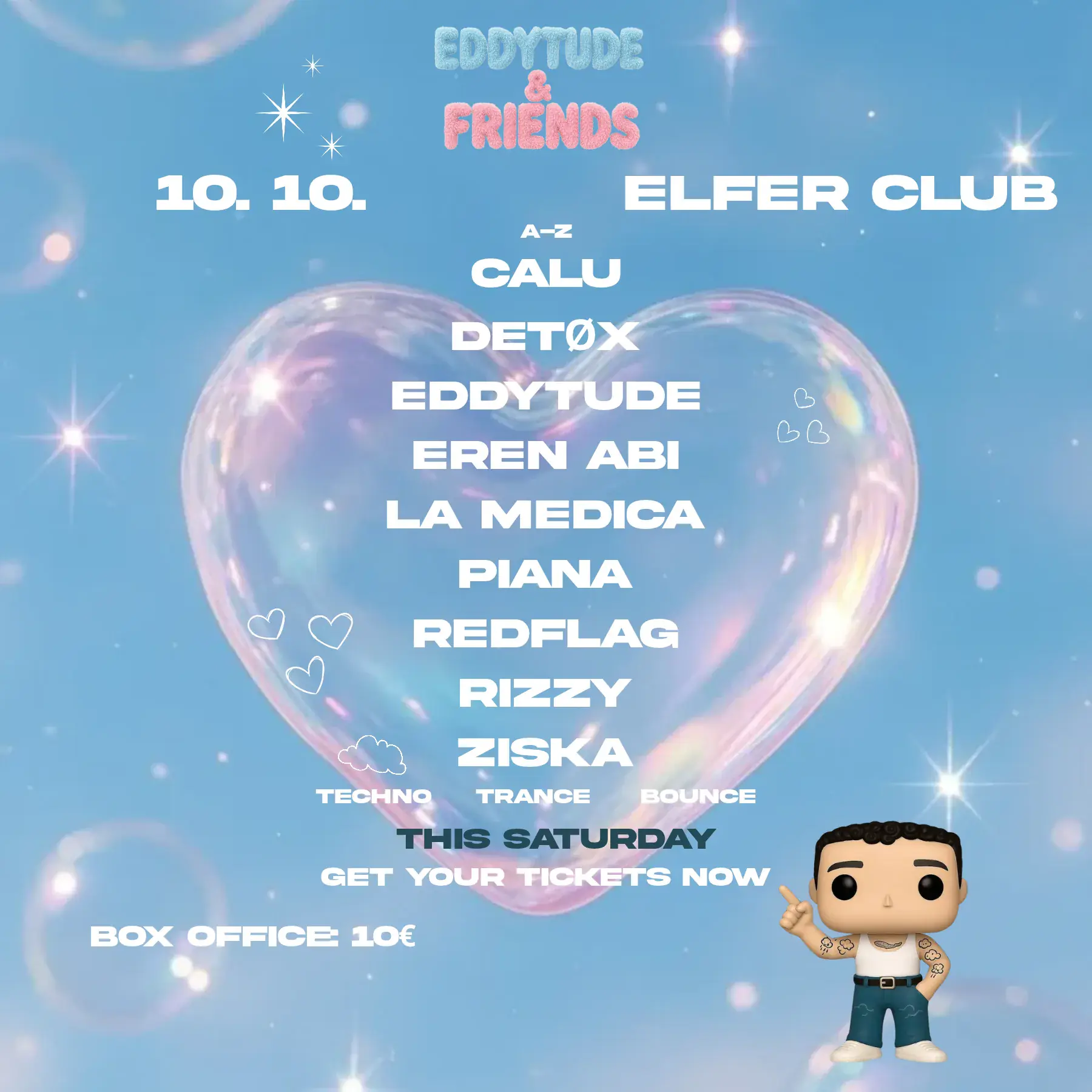 Eddytude & Friends x Elfer Club