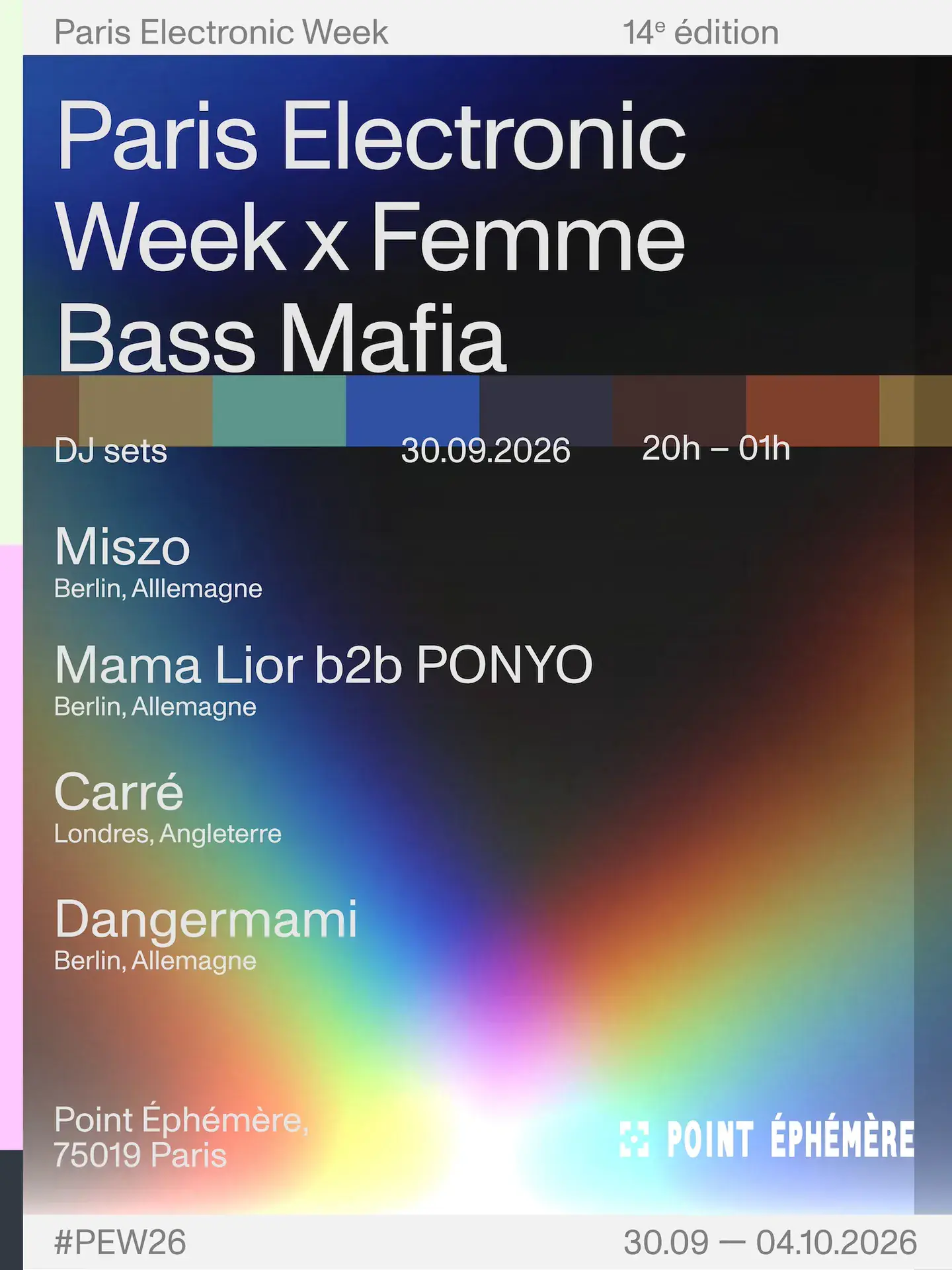 Paris Electronic Week x Femme Bass Mafia
