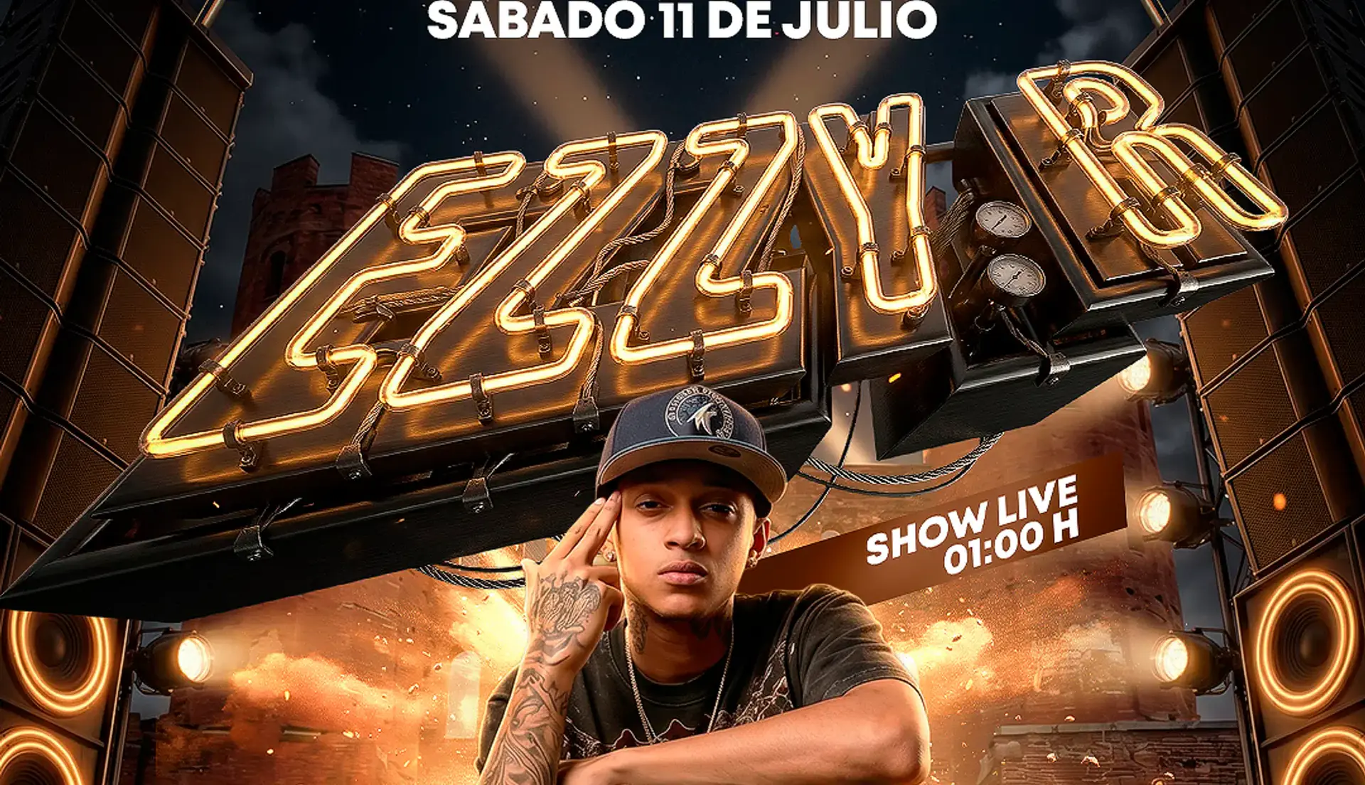 LA PLACITA pres EZZY R - SAB 11.07 - @GANAS