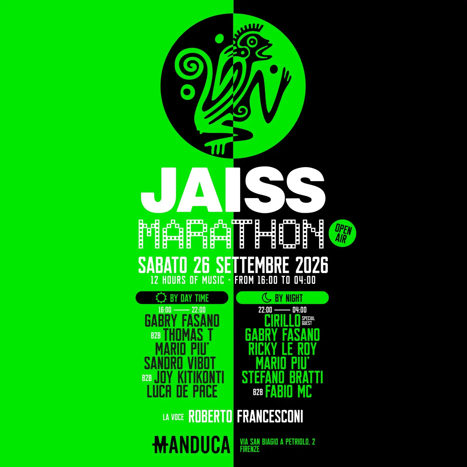JAISS at MANDUCA FIRENZE