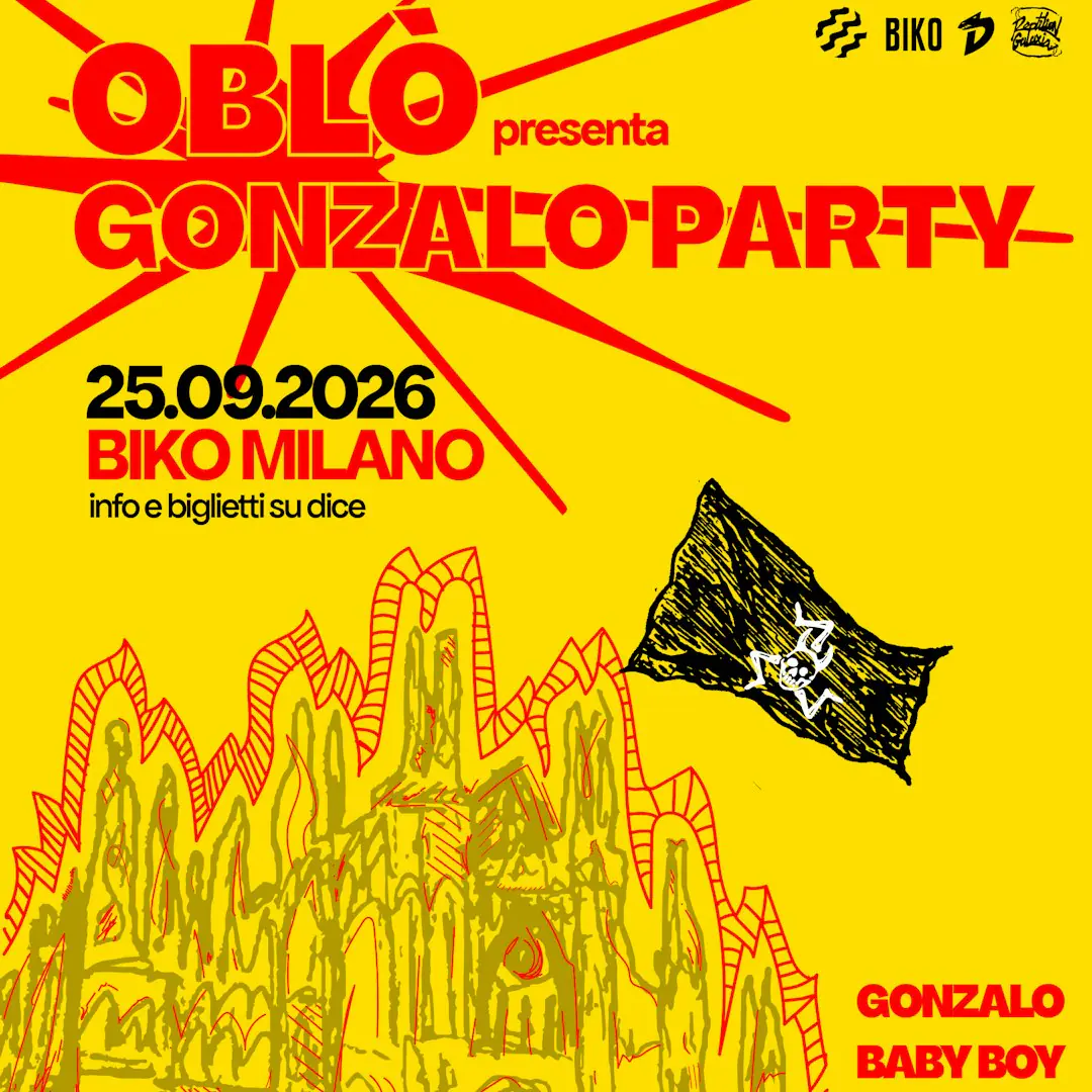 Oltre l’Oblò: Oblò presenta Gonzalo Party