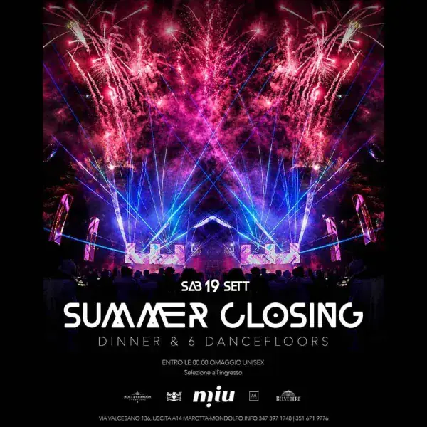 SUMMER CLOSING | Miu Disco