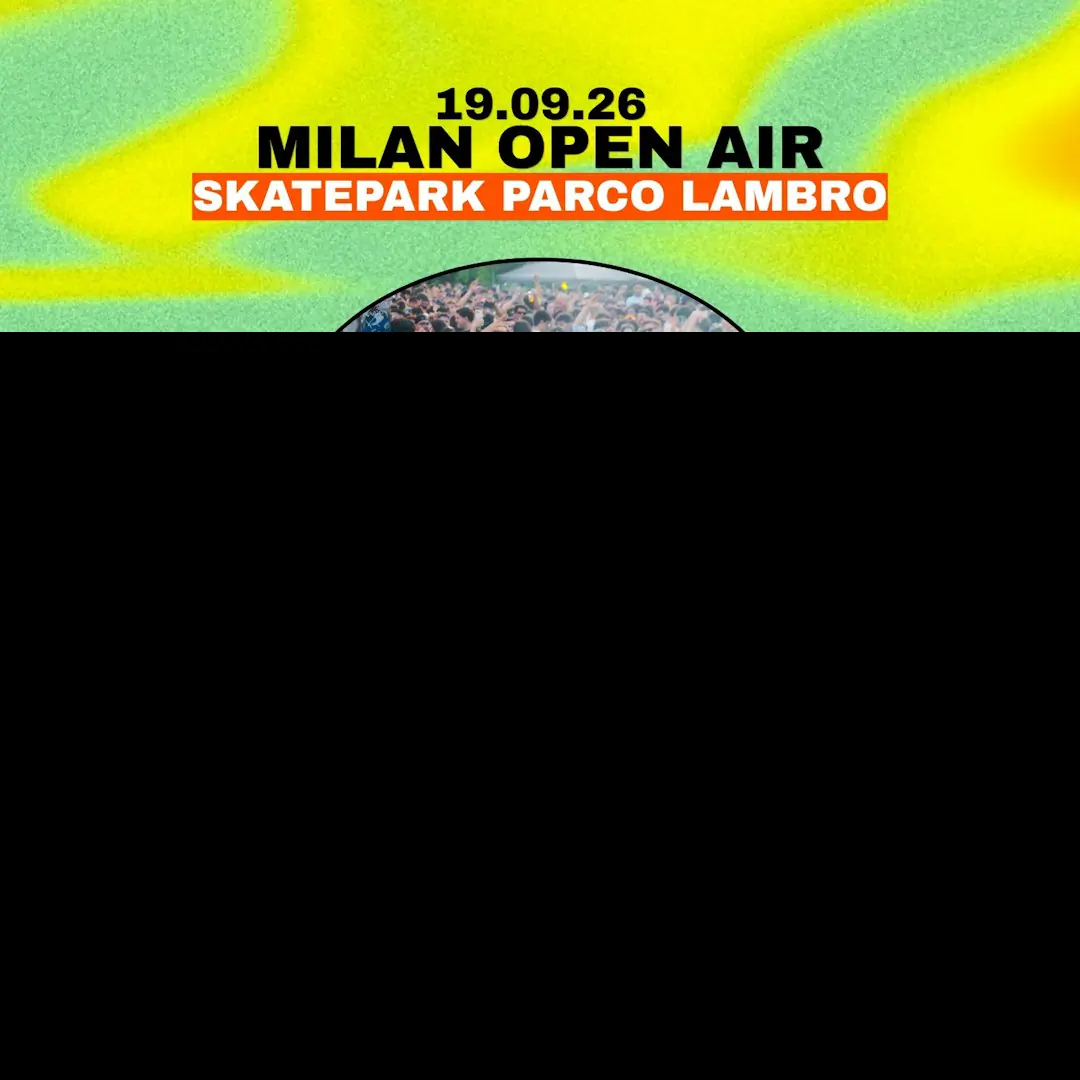 Milan Open Air allo Skatepark Parco Lambro con Cream Soundsystem