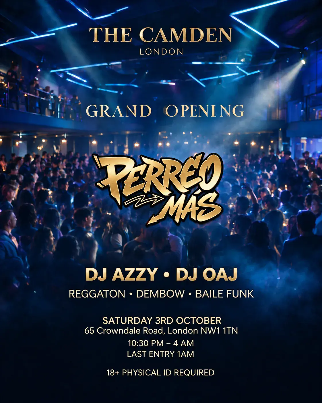 PERREO MÁS - LONDON REGGAETON PARTY