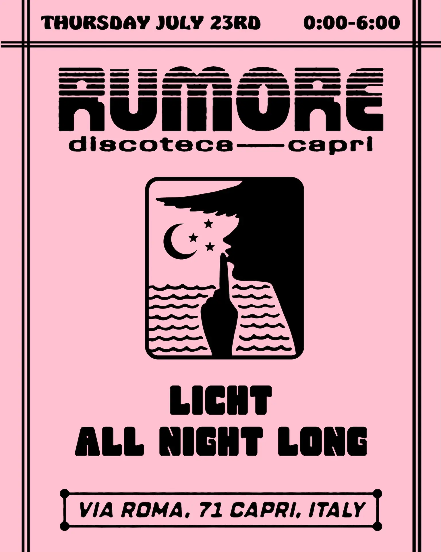 Rumore Season 26 Party N°25 W / Licht