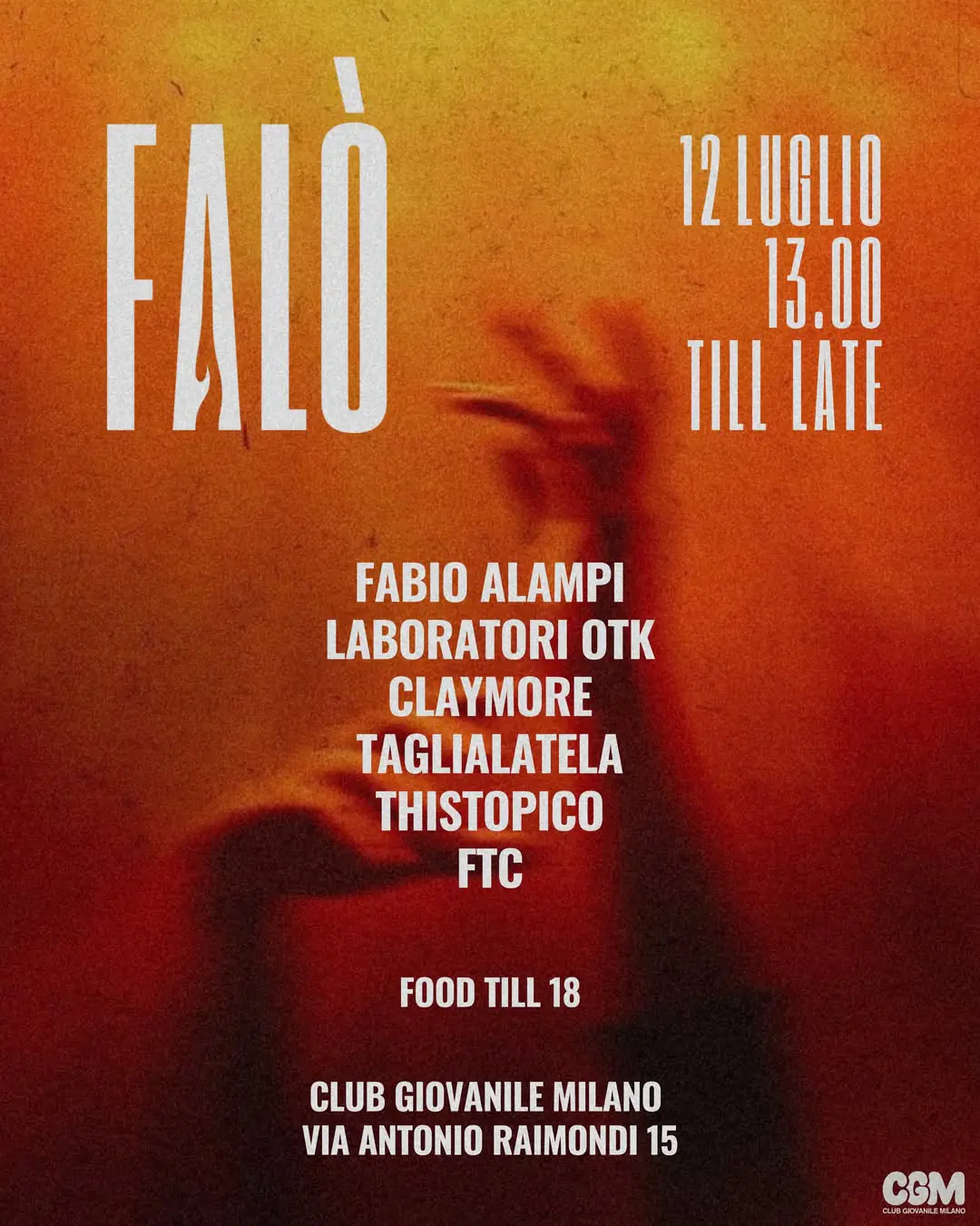 Falò at Club Giovanile