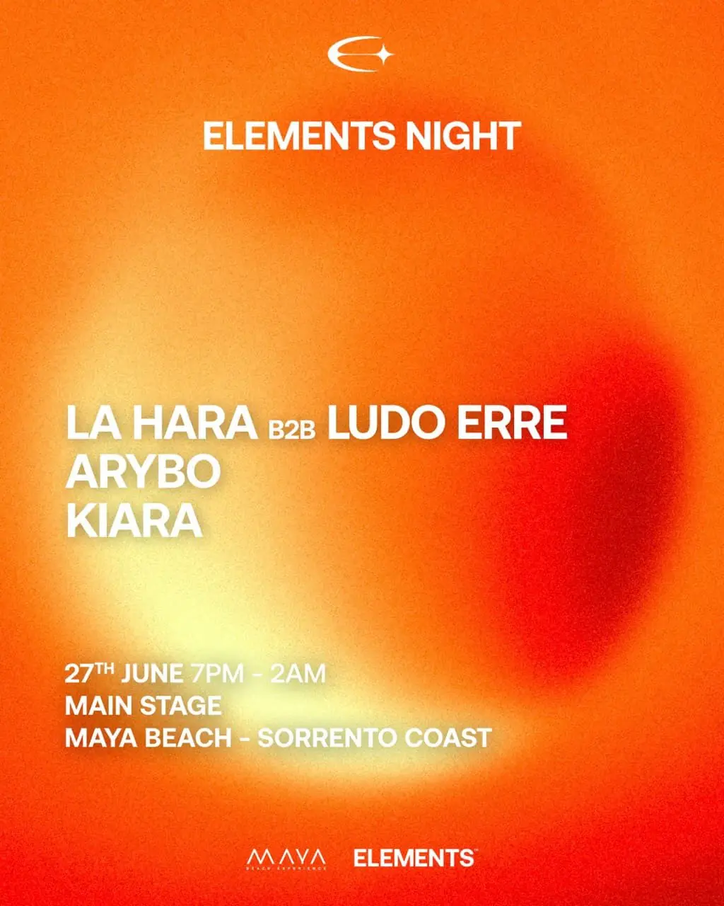 ELEMENTS NIGHT - La Hara B2B Ludo Erre