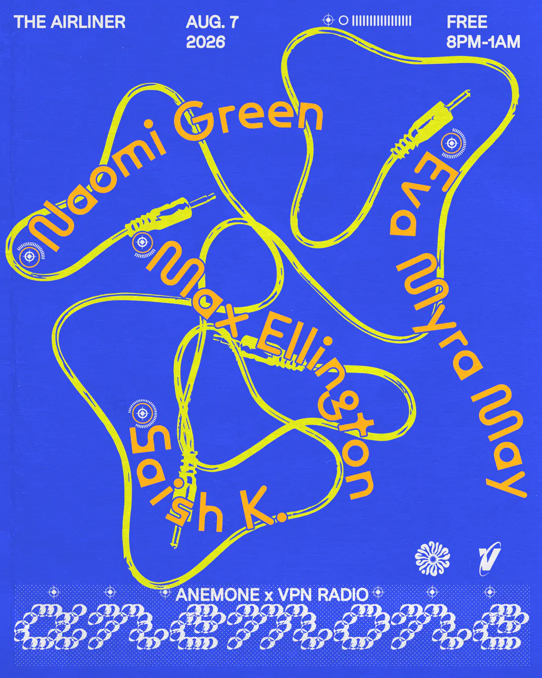 anemone x VPN Radio with Eva Myra May, Naomi Green, Max Ellington, Saish K