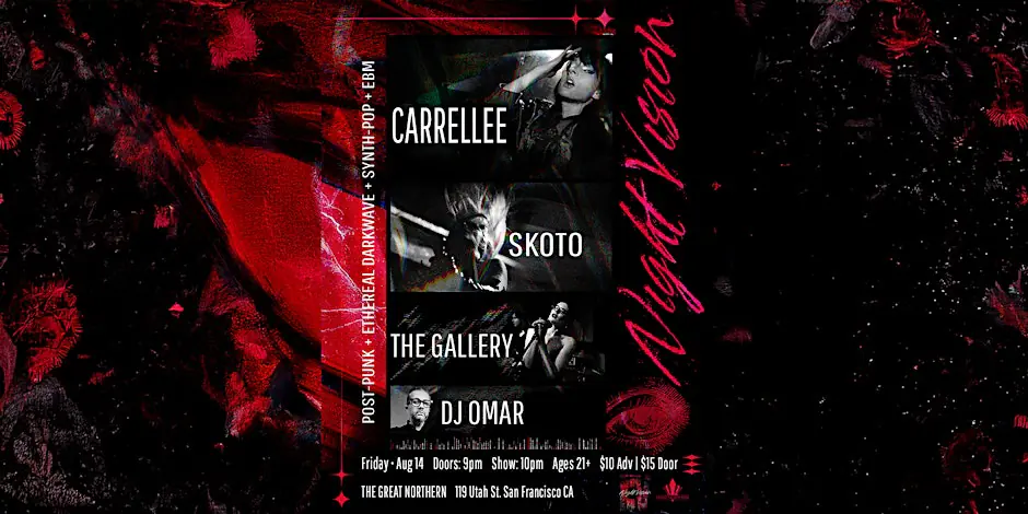 NIGHT VISION - Carrellee | Skoto | The Gallery | DJ Omar