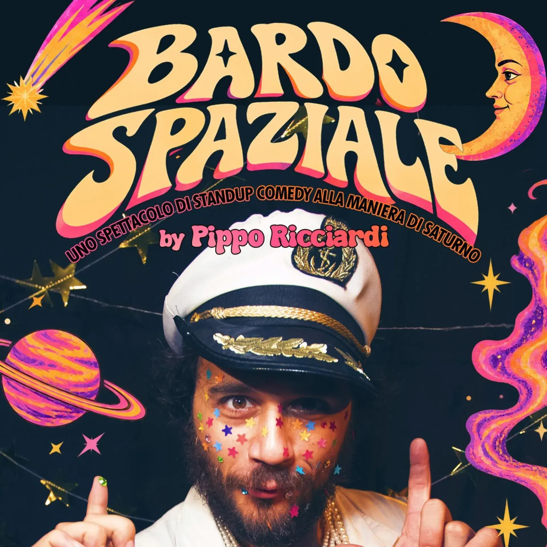 Pippo Ricciardi mit Bardo Spaziale - Stand-up-Comedy im Magma