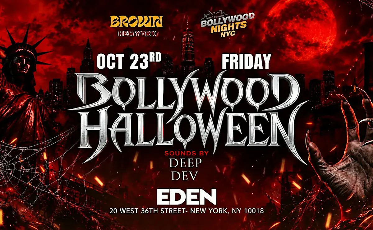 BOLLYWOOD HALLOWEEN NIGHT - BOLLYWOOD NIGHTS NYC