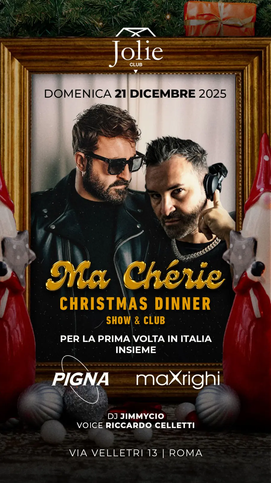 Ma Chérie Dinner Show en el Jolie Club