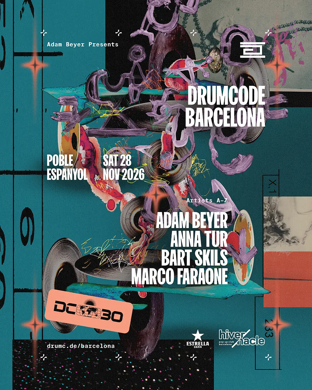 Adam Beyer presents Drumcode - Hivernacle Barcelona