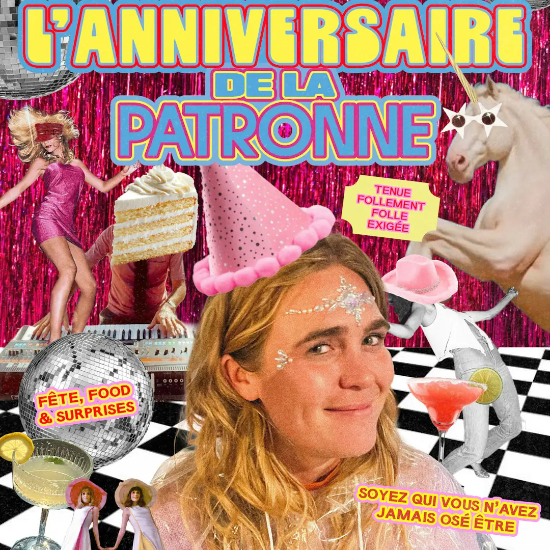 LA GRANDE FÊTE POUR L'ANNIVERSAIRE DE LA PATRONNE!