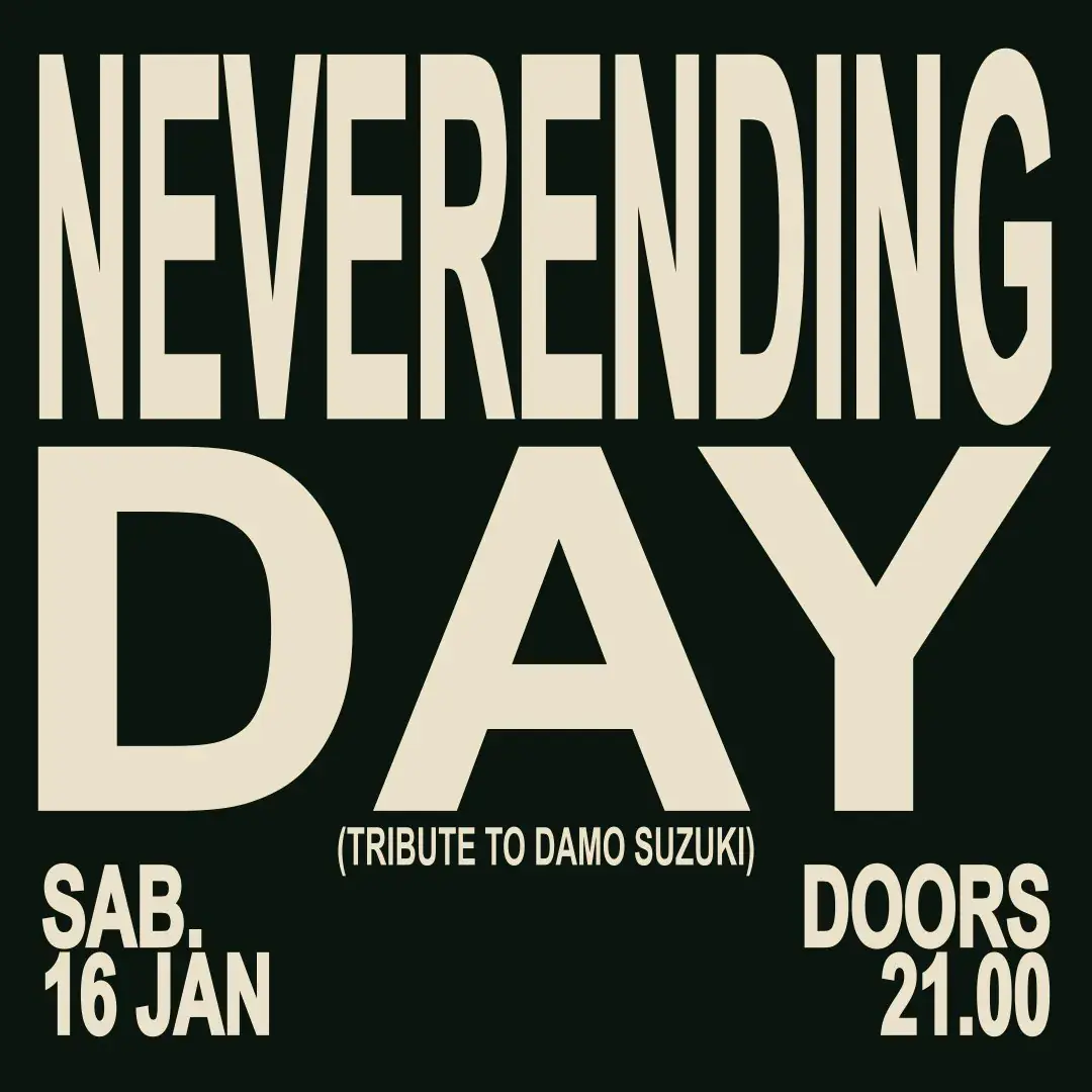 NEVERENDING DAY - Un homenaje a Damo Suzuki
