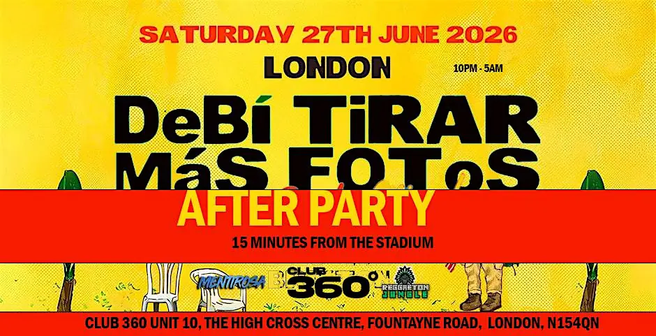 BAD BUNNY AFTER PARTY - 15 MIN FROM STADIUM