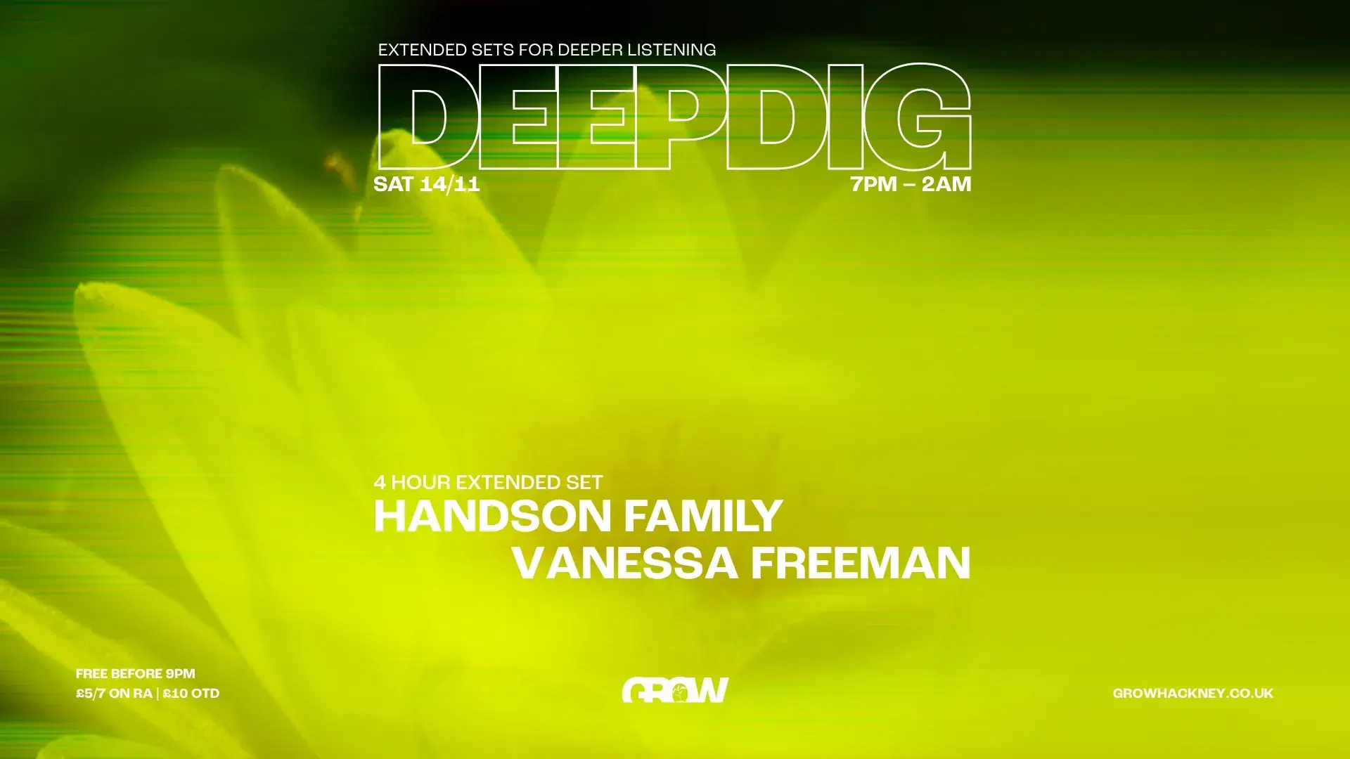 DeepDig: Handson Family (4 Hour Set) / / Vanessa Freeman