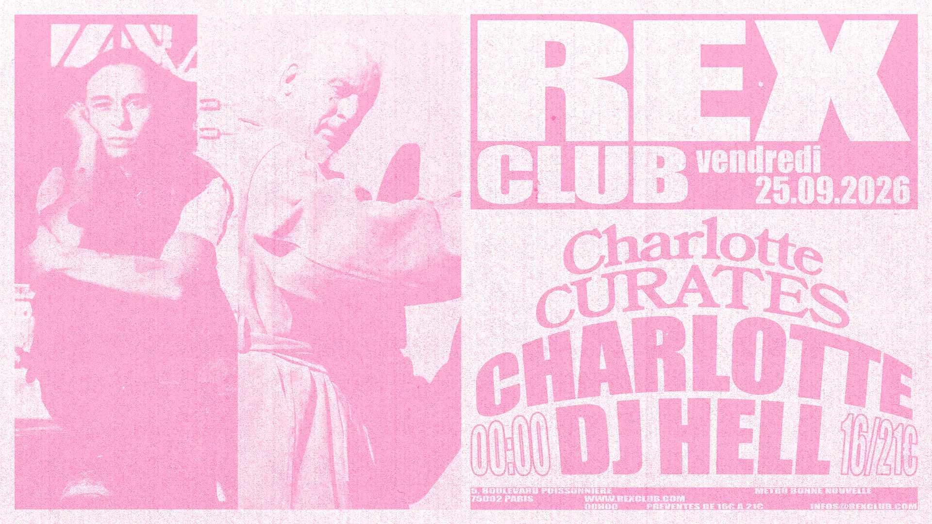 Charlotte Curates: Charlotte, DJ Hell
