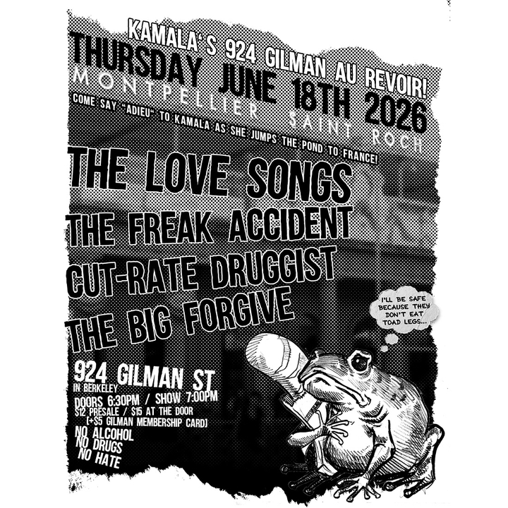 Kamala's 924 Gilman Au Revoir