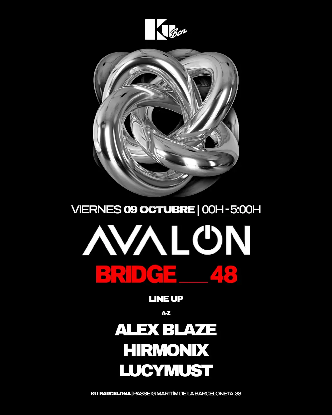 AVALON x Bridge48: HIRMONIX, Alex Blaze, Lucymust