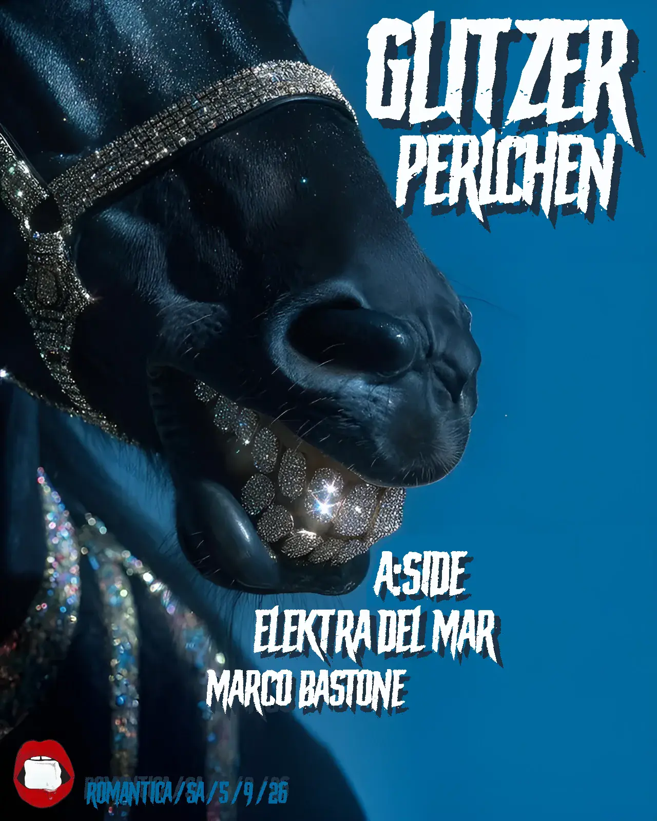 GLITZERPERLCHEN mit A:SIDE, ELEKTRA DEL MAR & Marco Bastone inkl. AFTERHOUR bis 14 UHR