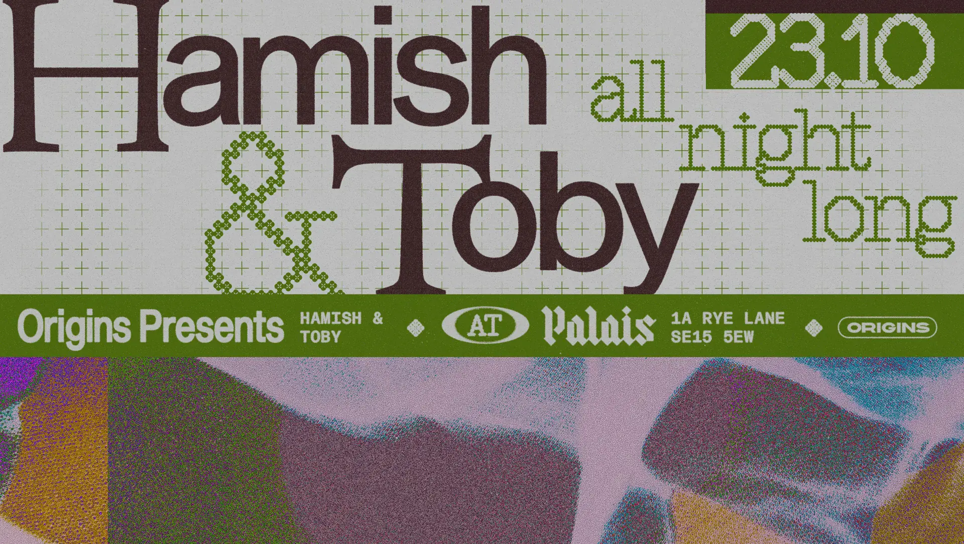 Origins: Hamish & Toby (All Night Long)