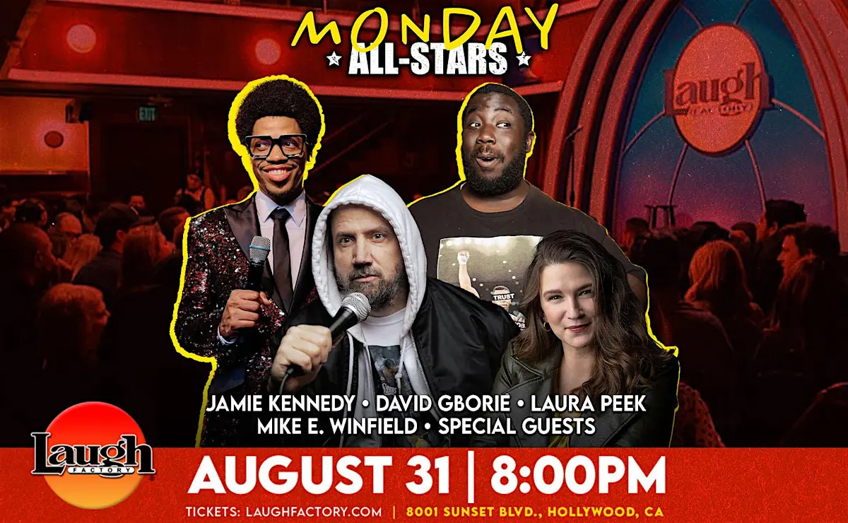 Monday All-Star Comedy 8:00PM