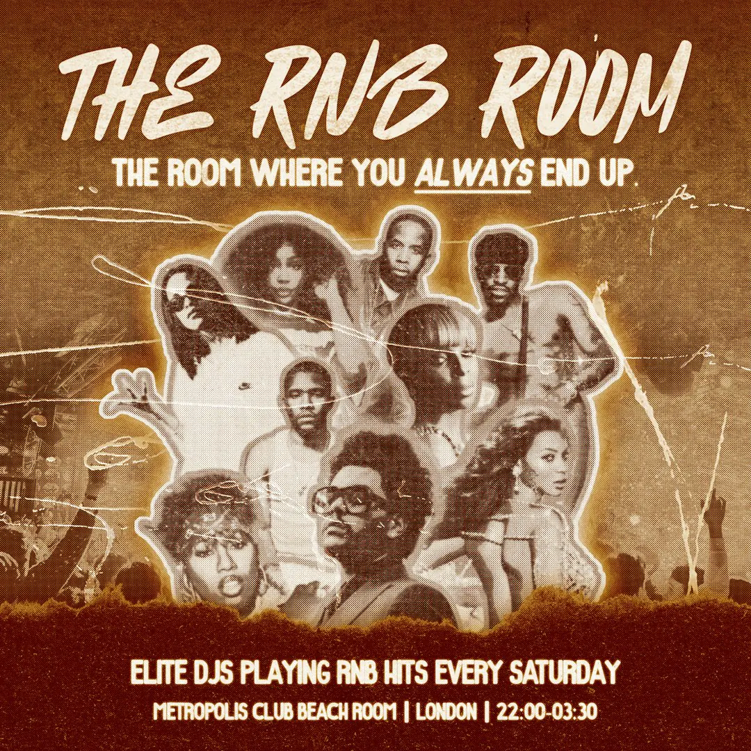 The RnB Room → Every Saturday at Metropolis