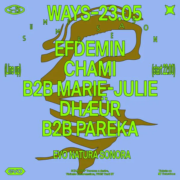 Ways x Evo - Soirée des étiquettes binaires