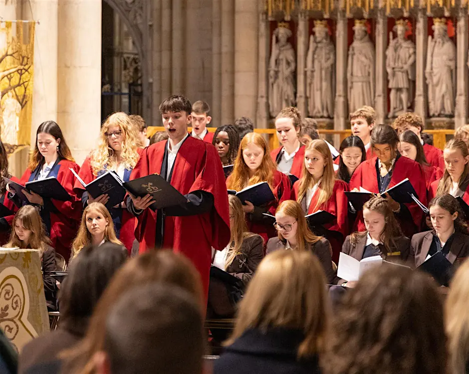 Chorale St Peter's School York en Concert