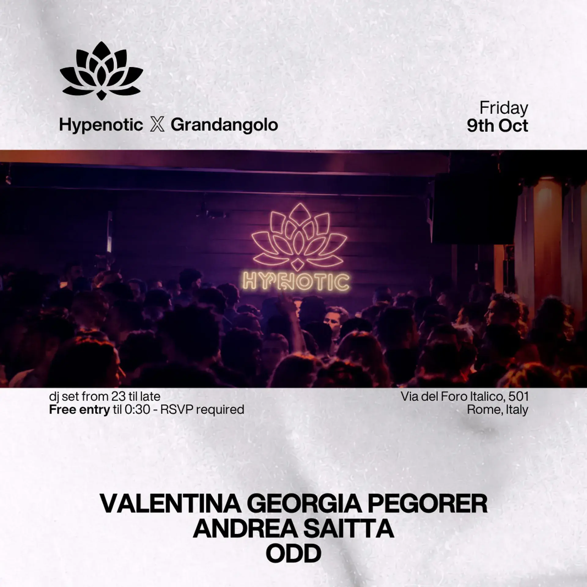 HYPENOTIC au GRANDANGOLO