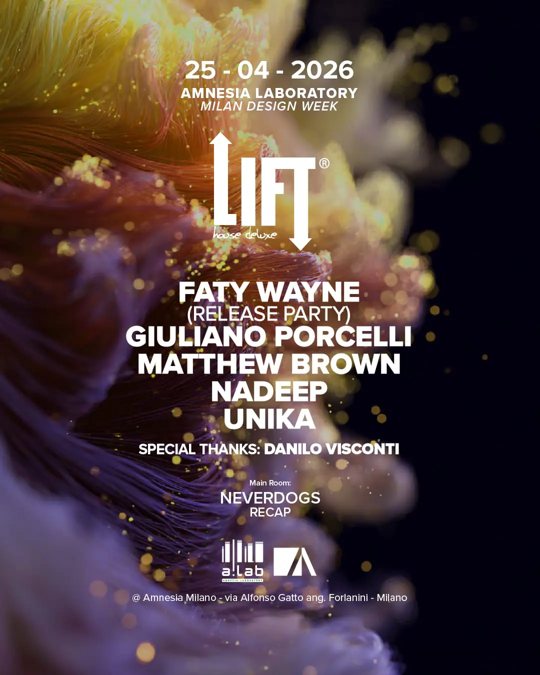 AMNESIA LABORATORY 'LIFT House Deluxe'