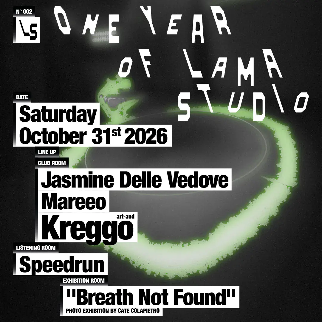 1 Year of LAMA STUDIO w / Kreggo