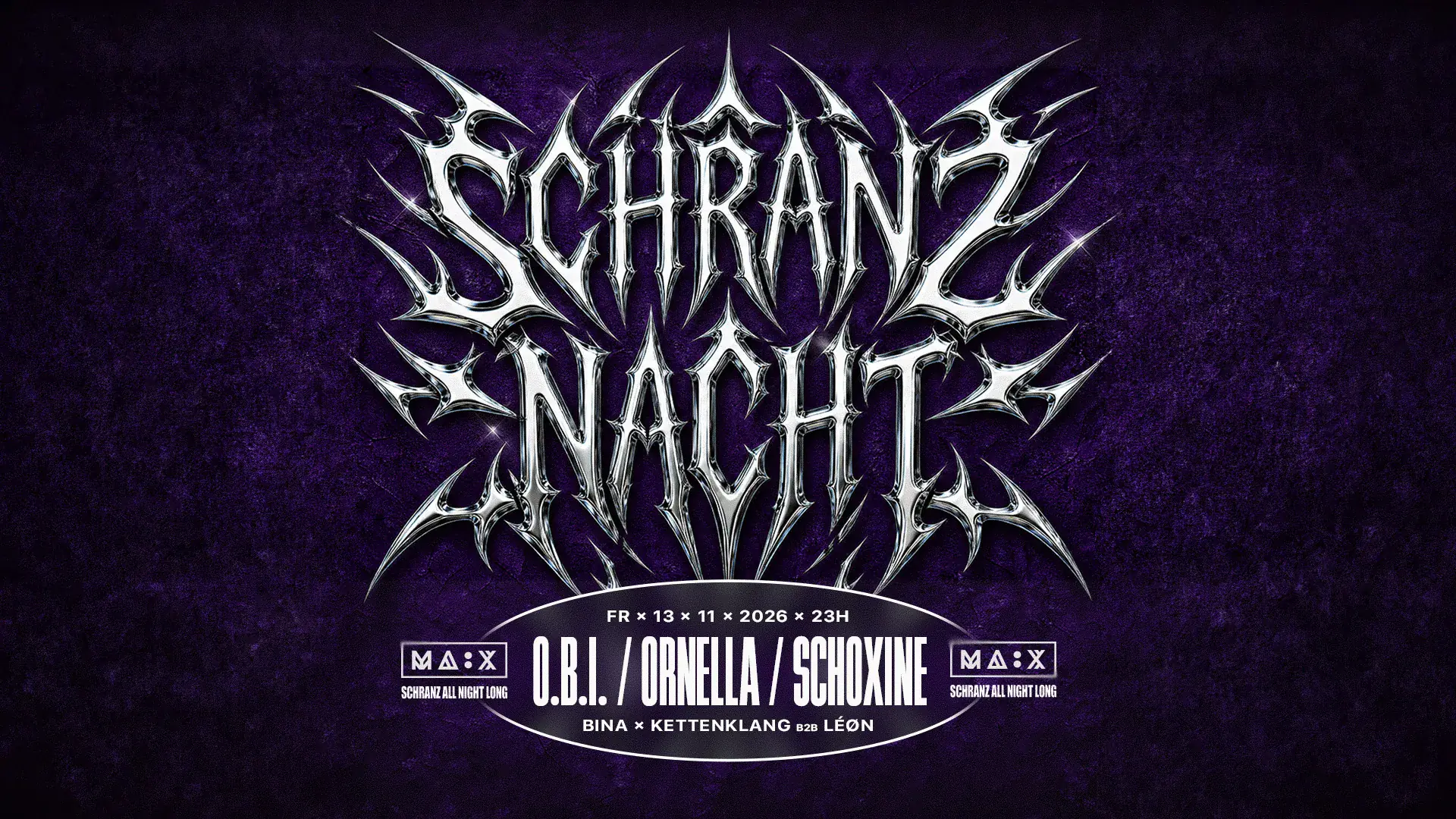Schranz Nacht with O.B.I. & Ornella