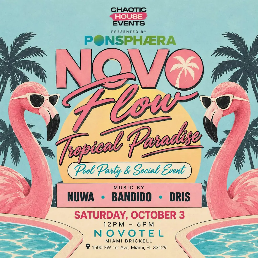 NOVO FLOW: Tropical Paradise POOL PARTY