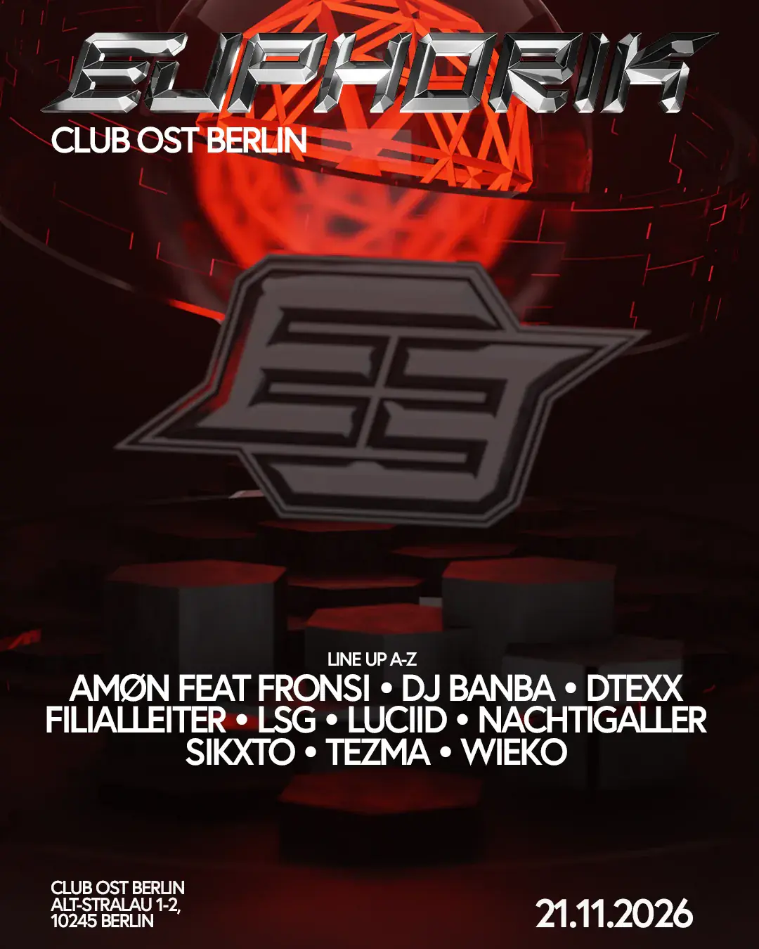 EUPHORIK pres. LUCIID, Nachtigaller, AMØN feat Fronsi