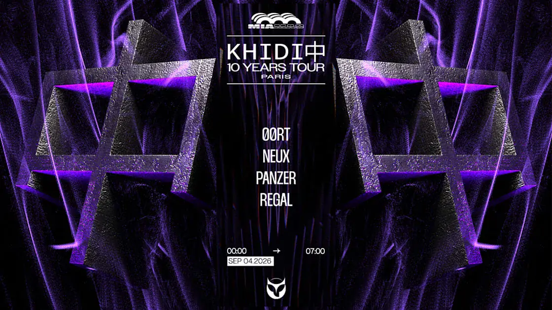 Khidi 10 Ans X Khaos: Regal, Neux, 00rt & Panzer