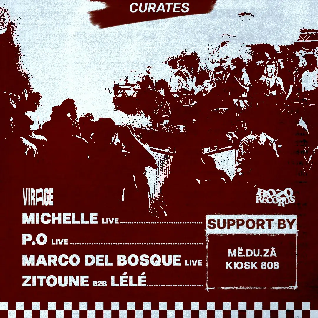 BOZO RECORDS: MICHELLE (live), P.O, MARCO DEL BOSQUE