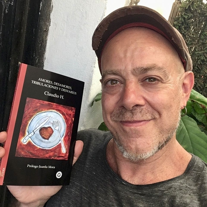 Claudio H. Concierto presentación del libro Amores, desamores, tribulaciones y desvaríos