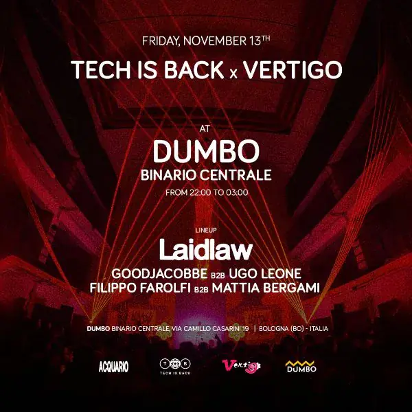 Tech is Back trifft Vertigo w / Laidlaw