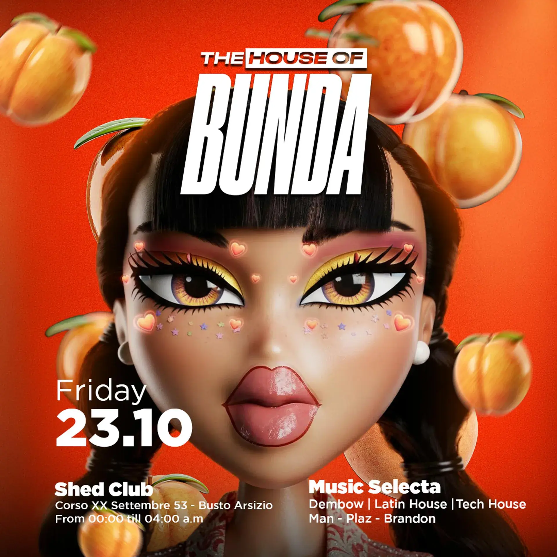THE HOUSE OF BUNDA - Shed Club - Friday 23.10.2026