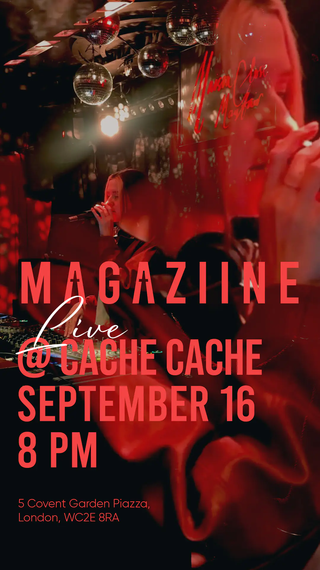 Magaziine LIVE London