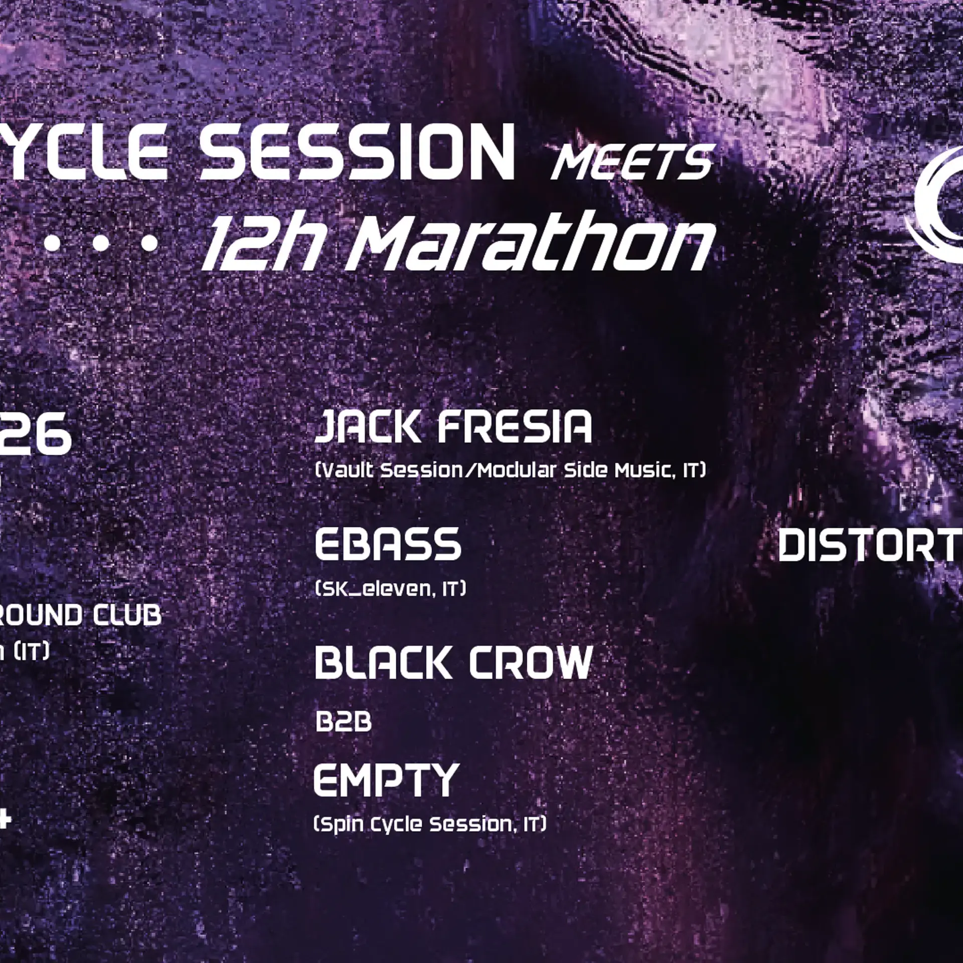 SPIN CYCLE SESSION meets GENAU ··· 12h Marathon