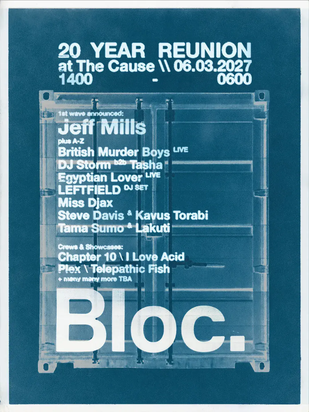 20-jährige Reunion von Bloc