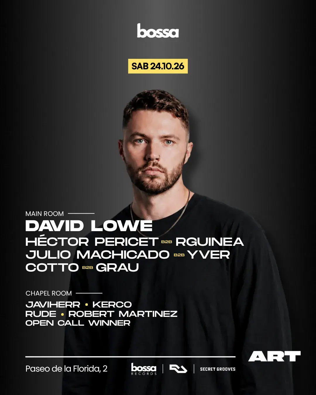 BOSSA × ART: DAVID LOWE