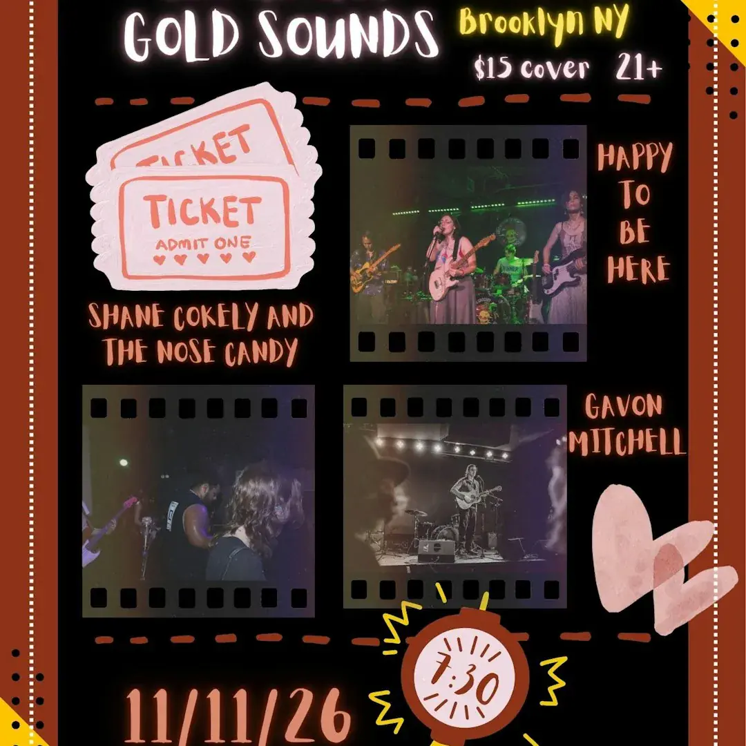 Happy to Be Here / / Shane Cokely and the Nose Candy / / Gavon Mitchell