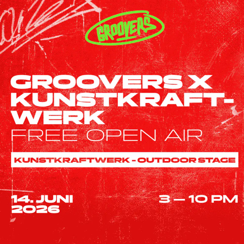 SUNDAY FREE OPEN AIR - GROOVERS.FAM X Kunstkraftwerk LEIPZIG